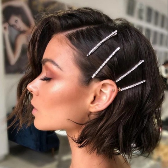 Rhinestone Hair Pins - Picture 3 of 6